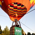Balsių bendruomenės šventės metu skraidinome oro balionu